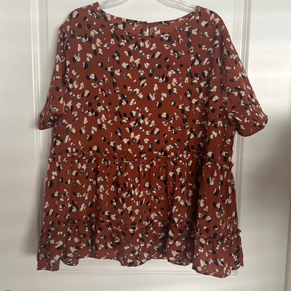 SHEIN peplum blouse